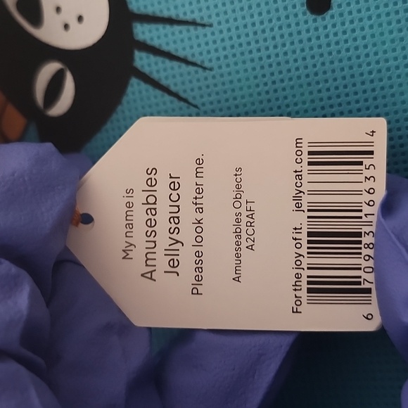 Jellycat Jellysaucer Qty 1 + Free Dust Bag - Picture 15 of 15